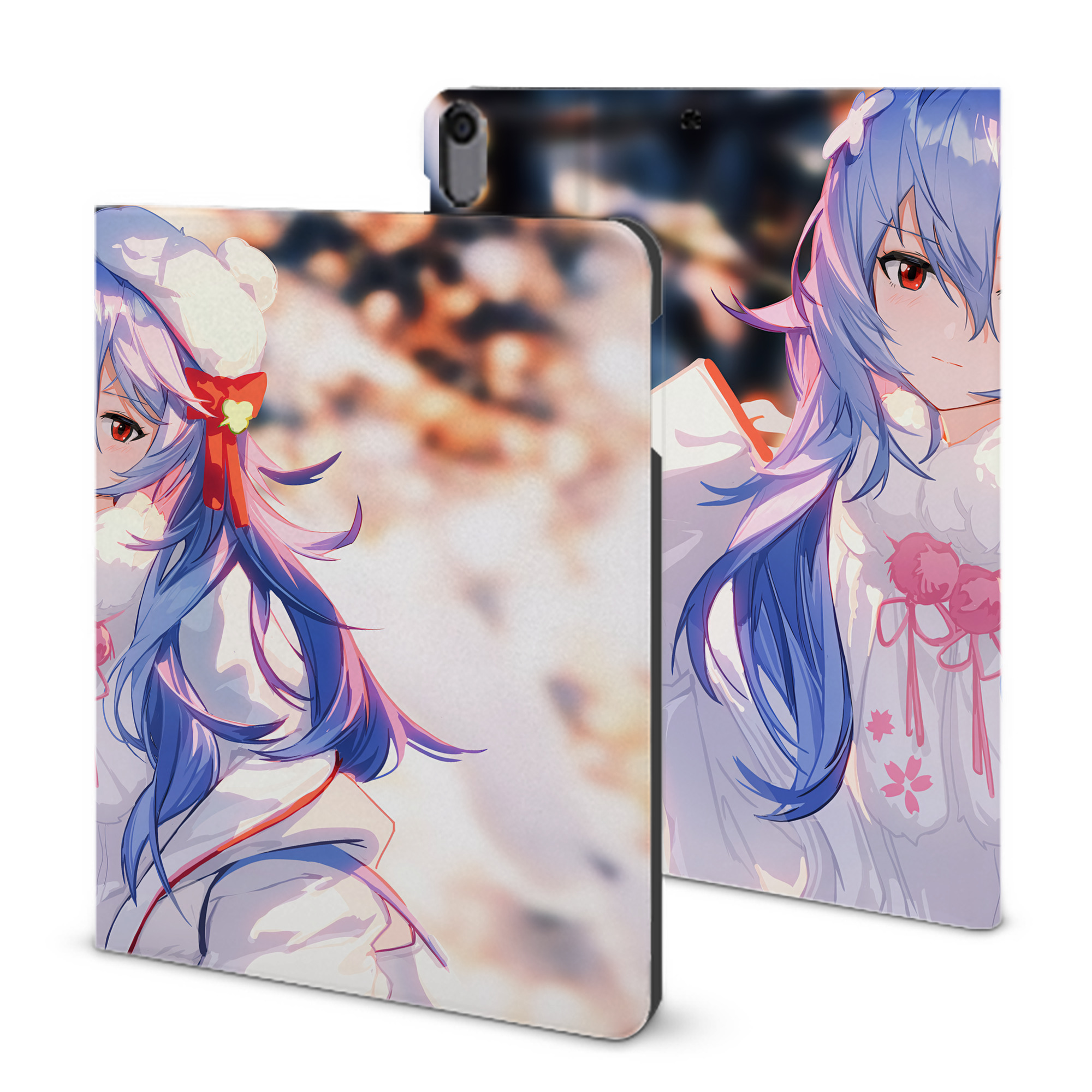 （画像用） EVA 新世紀エヴァンゲリオン IPad ケース ブック型 PUレザー TPU 耐衝撃 軽量 薄型 ペン収納なし 全面保護 IPad 各モデル対応
